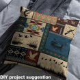 thumbnail image 2 of Homewish Hunting Pike Fish Fabric by the Yard 3 Yard, Jungle Wildlife Duck Room Decor Fabric by the Yard, Western Aztec Patchwork Sewing Fabric, Luxury Bedroom Decor, 2 of 6