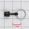 thumbnail image 2 of DNA Motoring KEYC-T8-BK 3D Miniature Piston Style Keychain (Black), 2 of 2