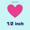 thumbnail image 4 of Multicolored Heart Sticker Removable Adhesive Packgaing Sticker for Journaling, 4 of 10