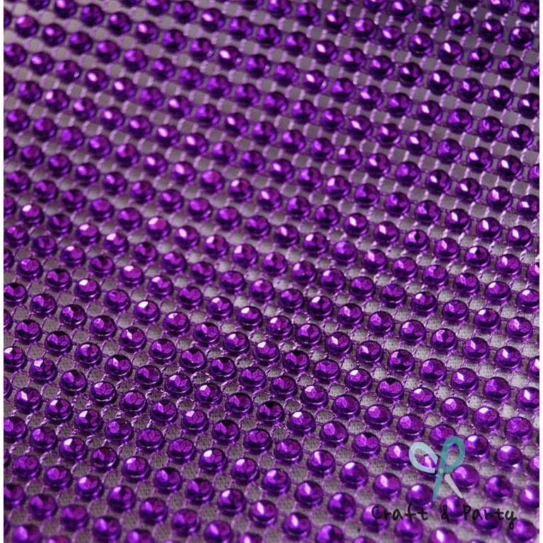 Purple Rhinestones - 4mm - Porcelynne Lingerie Supplies