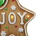 thumbnail image 6 of Gingerbread Cookie Boy with Lighted "Joy" Star Christmas Decoration - 13.5", 6 of 7