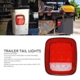 thumbnail image 3 of Luces de freno para remolque 16 luces LED lentes rojas y blancas luces traseras para remolque multifuncionales para camionetas remolques ANGGREK Otros, 3 of 8