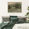 My Texas House - Lavender Meadow Framed Canvas Wall Art- 24x18