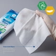 thumbnail image 3 of MEDPRIDE 8-Pc Rinse-Free XL Bath Wipes Shower Adult Wipes with Aloe Vera, 12-Pack, 3 of 8