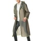 thumbnail image 1 of Capa de mujer, impermeable transparente de EVA para hombre y mujer, a la moda, larga, para exteriores, senderismo, montañismo, viajes, para adultos., 1 of 2