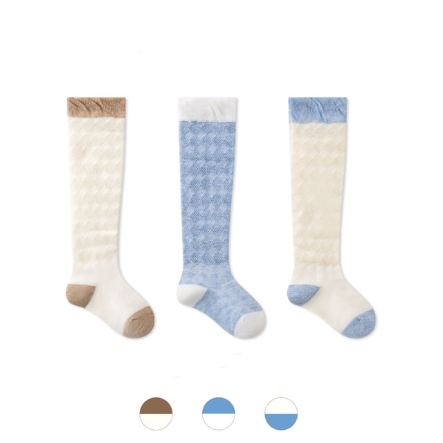 Girls Socks Floor Socks Summer Socks Cartoon Thin Breathable Autumn Cartoon Fashion 3Pcs Clothes