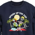 thumbnail image 3 of Nightmare Before Christmas - Spook Up The Sun - Summertime - Toddler And Youth Long Sleeve Graphic T-Shirt, 3 of 5