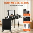 thumbnail image 3 of KFFKFF Professional Rolling Makeup Train Case Cosmetic Storage Free Standing, 3 of 9