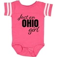 thumbnail image 3 of Inktastic Just an Ohio Girl Born in Ohio Girls Baby Bodysuit, 3 of 5