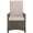 Gray Brown/Light Gray, variant on Safavieh Herman Outdoor Coastal Steel Recliner Chair, Gray Brown/Black