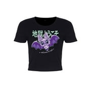 Kawaii Coven Womens Welcome To Hell Crop Top