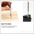 thumbnail image 3 of 3Pcs Manual Hand Drill for DIY Wood Plastic Projects with Alloy Steel Material Silver Color, 3 of 6
