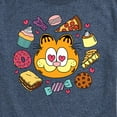thumbnail image 3 of Garfield - Garfield Hearts Food - Men's Short Sleeve Graphic T-Shirt, 3 of 5