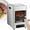 Silver, variant on Commercial Stainless Countertop Oven,Electric Portable Steak Grill,8 Gears Adjustable Temperature Max 800- 30min Timing - 8 Layer Grill,for Beef/Vegetables-5 Min Preheating