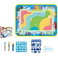 thumbnail image 2 of Staron under $5! Kids Water Drawing Mat Reusable, Large Canvas No-Mess Painting for Educational Play Doodling, Water Doodle Pad Board, 2 of 6