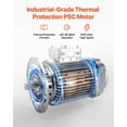 thumbnail image 2 of Ventilador de pedestal industrial VEVOR, 2 of 5
