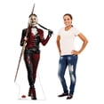 thumbnail image 4 of Cardboard People Harley Quinn Life Size Cardboard Cutout Standup - WB The (2021 Film), 4 of 5