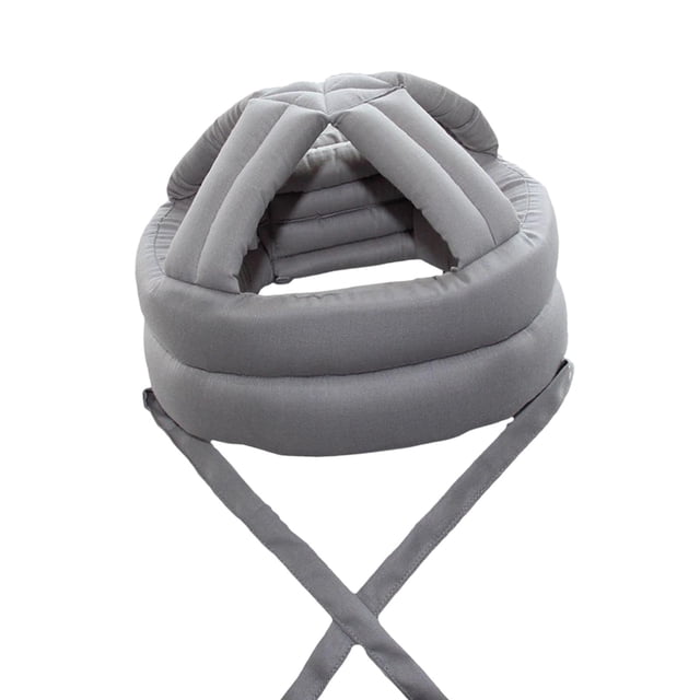 Mayor de ancianos protector con gorra anti -otoño, transpirable, producto seguro para hombres, cómodas protectores de personas mayores gris