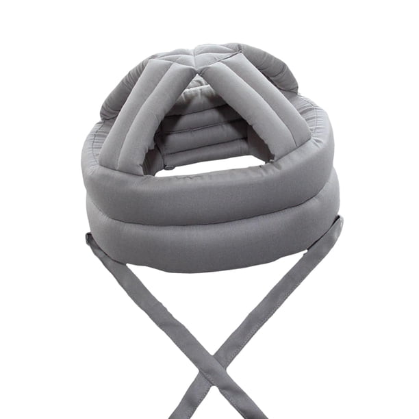 Gorro Protector para La Cabeza para Mayores, Anticaídas, Suave, Transpirable, Seguro para Hombres Y Mujeres, Cómodo Protector de Cabeza para gris