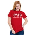 thumbnail image 3 of Cats Because People Suck Funny Cool Men's Graphic T Shirt Tees Brisco Brands M, 3 of 6