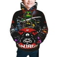 thumbnail image 5 of NinJago Teen Long Sleeve Hoodies Novelty Hoodie Youth Pullover Hooded Clothes With Pocket Sweatshirt For Boys Girls, 5 of 5