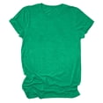 thumbnail image 3 of Fesfesfes Black Shirt Women Summer Crewneck Solid Color T-shirts Fashion Comfortable Female Blouses Tops 14(XXXL), 3 of 9