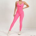 thumbnail image 1 of Mono de yoga fitness popular para mujer, ropa moldeadora de cuerpo de alta elasticidad que adelgaza la espalda, ropa deportiva sexy de una pieza que levanta las caderas, 1 of 6