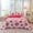 White-1, variant on White Comforter Set Red Lips Size 2 count with Pillowsham | Valentines Bedding Set for Seasons