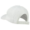 thumbnail image 3 of Pink Star of Life Embroidered Cotton Cap - White OSFM, 3 of 5