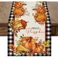 thumbnail image 2 of Happy New Year Table Runner Xmas Winter Holiday Kitchen Dining Table ration for Indoor Outdoor Home Party r, 2 of 6