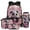 Sakura Cute Panda, variant on HUIACONG Jungle Cute Otter 17 Inch Kids School Backpack Set 4PCS for 6-10 Years Old Boys Girls Lightweight Portable Bookbag with Detachable Leakproof Lunch Box Pencil Case Water Bottle Holder