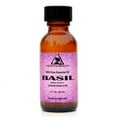thumbnail image 2 of BASIL ESSENTIAL OIL METHYL CHAVICOL AROMATHERAPY PURE GLASS BOTTLE 1 OZ, 30 ml, 2 of 2