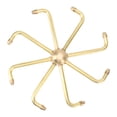thumbnail image 1 of Brass Windmill Rotating Fountain, 8 Hole 45 Degree Rotation Water Spray Head 8 Spouts Water Fountain Nozzle for Landscape Park Square Hotel, Rotate Nozzle, 1 of 7