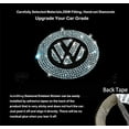 thumbnail image 3 of Bling Bling Car Steering Wheel Decorative Diamond Sticker for v w, DIY Bling Car Steering Wheel Emblem Logo Badge For Women Bling Accessories for V W, 3 of 4