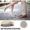 thumbnail image 4 of Cojines de apoyo para la bola de los pies de espuma viscoelástica de tacón alto, almohadillas metatarsianas en el antepié para tacones de mujer, inserciones antideslizantes para zapatos que, 4 of 5