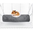 thumbnail image 5 of Hamaca para animales pequeños, túnel colgante para hámster, hamaca para hurón, túnel para conejillo de indias, túnel para abrazos de ratas, túnel para mascotas, túnel de juguete, escondite para hámst TUNC Sencillez, 5 of 5