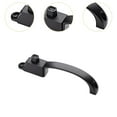 thumbnail image 6 of Push Button Latch Screen Handle Door Latch with Thick Comfortable Grip for Modern Home Office Screen Doors, 6 of 9