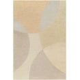 thumbnail image 2 of Hauteloom Cassiopeia Wool Living Room, Bedroom Area Rug - Contemporary - Lambswool, Seashell, Dark Beige - 18" Sample, 2 of 7
