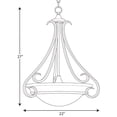 thumbnail image 2 of Torino Collection Three-Light Foyer Pendant, 2 of 2