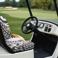 thumbnail image 4 of Aplkyhs Ethnic print Universal Golf Cart Seat Cover, Golf Cart Seat Towl Blanket, Golf Cart Covers for 2-Person Seats Club Car, Golf Cart Accessories Golf Gifts for Men Soft and Comfortable, 4 of 7