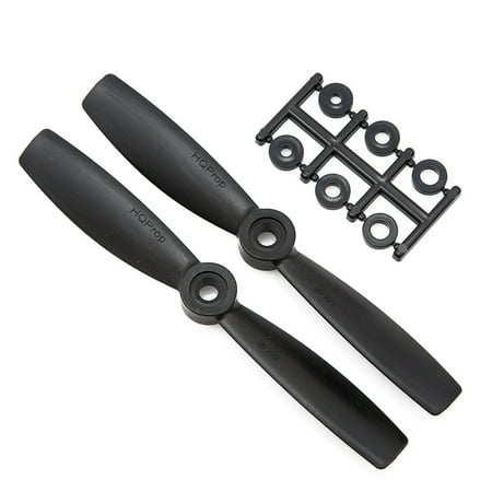 - HQProp 5x4.5R Bullnose CW Propeller - (Black Carbon Composite) - 2 Blade - (2 pack)