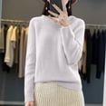 thumbnail image 2 of Womens sweaters Oversized Hooded Sweaters Pullover Soft Knit Casual Crewneck comfy Long Sleeve Cozy Autumn winter knitted tops, 2 of 9