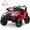Red, variant on Clovercat 12v 7 Hours Powered Ride on Toys Car with Parent Remote, New Year Gifts for Kids, Bluetooth Music, Spring Suspension, Led Lights, Black - Perfect for Back to School Supplies
