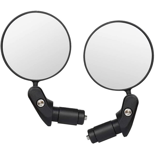 Pack Of 2 Bicycle Mirrors, Cycling Bicycle Rear View Mirrors, Foldable Bicycle Mirror For E-bike, 360 Degree Rotation For Road Bike And Mountain Bicyc