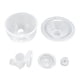 thumbnail image 2 of JUEGO DE ACCESORIOS PARAS DE EXTRADOR DE LECHE CON 1 Difragma de Silicona, Una Válvula de 3, 1 Carcasa, 1 Cubierta de Brida, 1 Válvula de Pico de Pato, Rendimiento, 2 of 7