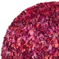 thumbnail image 3 of SAFAVIEH Rio Cassandra Confetti Polyester Shag Area Rug, Fuchsia/Multi, 4' x 4' Round, 3 of 7