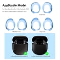 thumbnail image 2 of Yucurem 3 Pairs Silicone Ear Tips Covers for Quietcomfort Earbuds Ii (Blue), 2 of 10