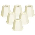 thumbnail image 4 of Royal Designs, Inc. Hexagon Bell Clip on Chandelier Shade CS-715BLK/GL-6, Black with Gold, 3 x 5 x 4.5, Pack of 6, 4 of 4