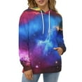 thumbnail image 4 of Galaxy Moonlight Dream-1 Men's Women New Sweatshirt Hoodie Men's Plus Size Sweatshirt Hooded Sweatshirt 3d Printed Street Men's Cloth, 4 of 6