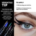 thumbnail image 4 of Khasana Ultra Advanced Liquid Eyeliner, Waterproof & No Skip Formula, 24 Hrs -Stay All Day, 2X The Intensity - Soft & Precise Tip, Quick Dry & Smudge Resistant, Vegan. Intense Black #1, 4 of 10